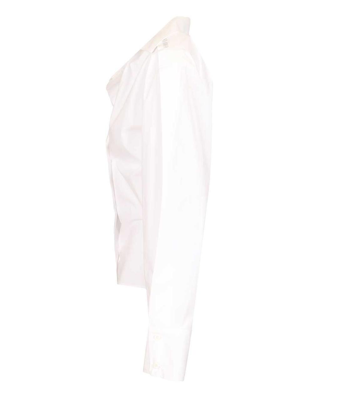 THE ATTICO Белая хлопковая рубашка, фото 3