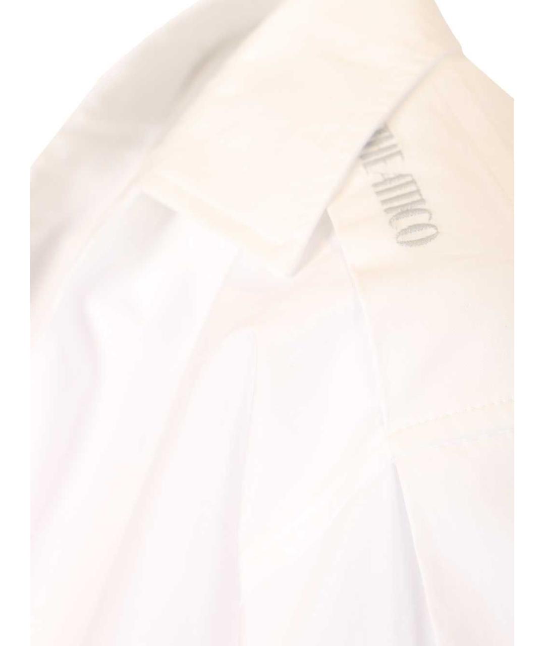 THE ATTICO Белая хлопковая рубашка, фото 4