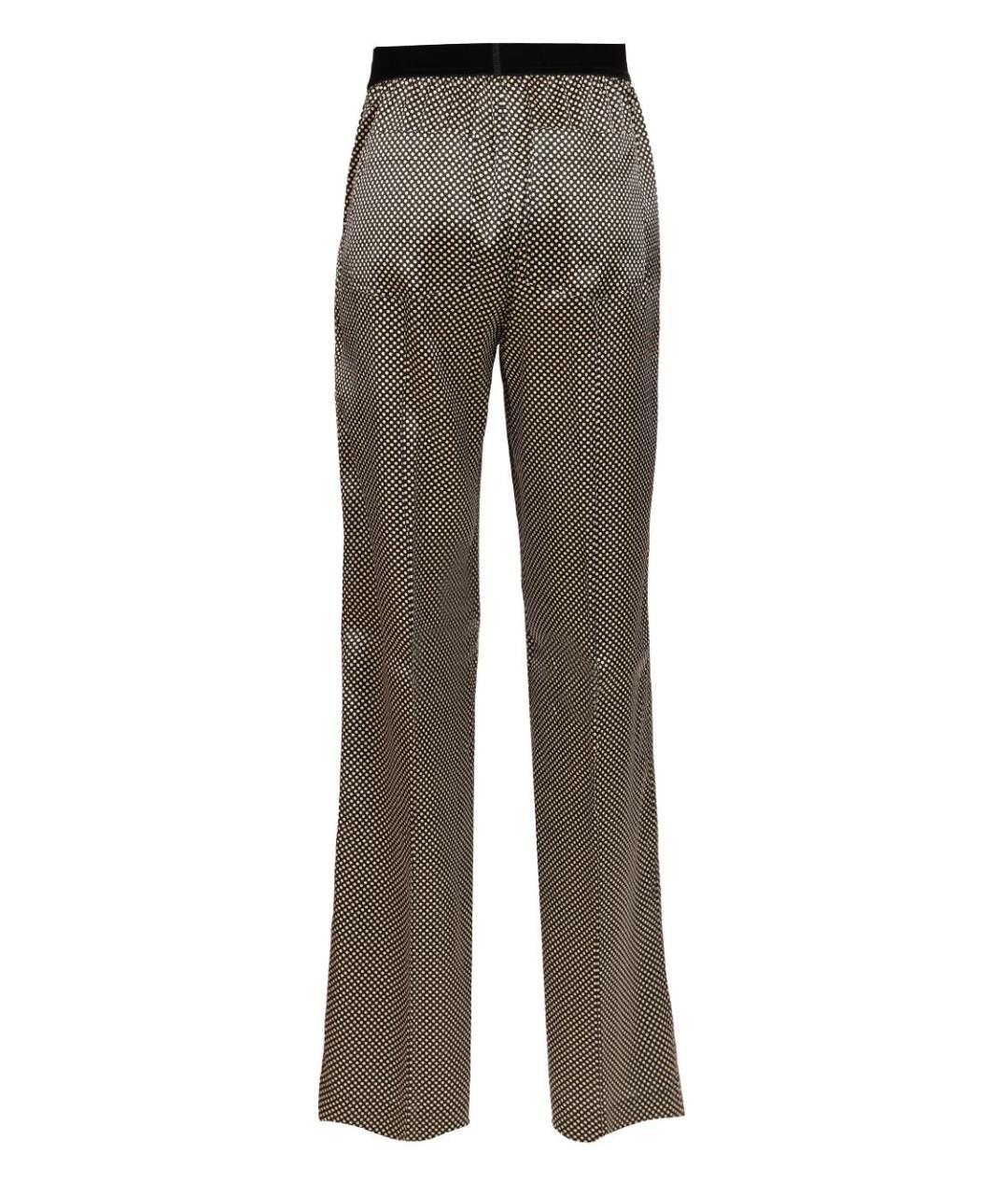 TOM FORD Мульти шелковые прямые брюки, фото 2