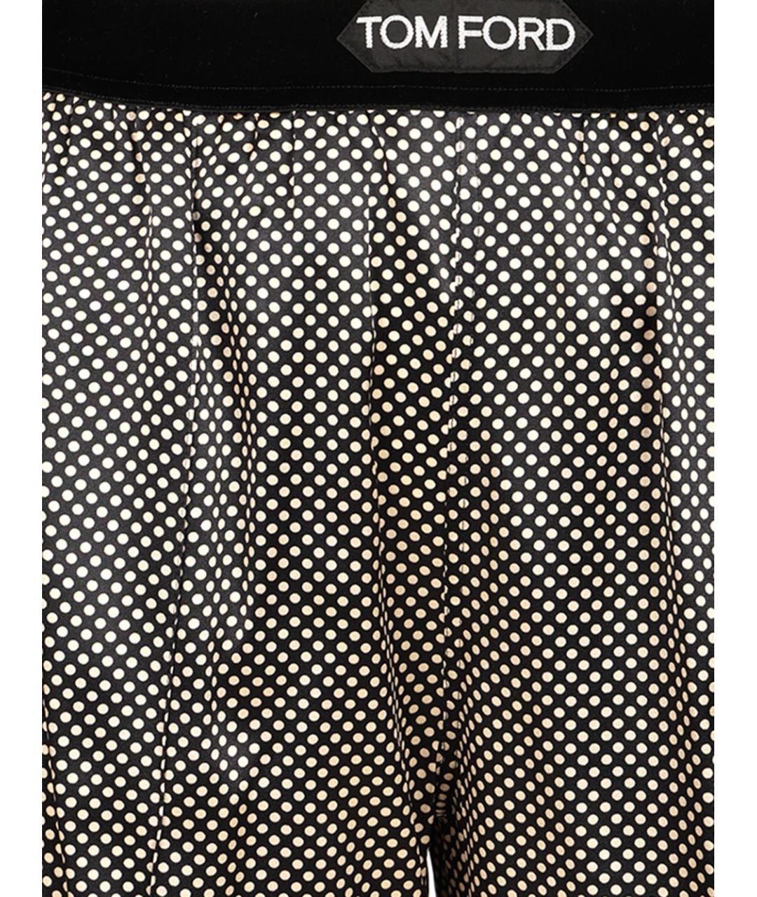 TOM FORD Мульти шелковые прямые брюки, фото 4