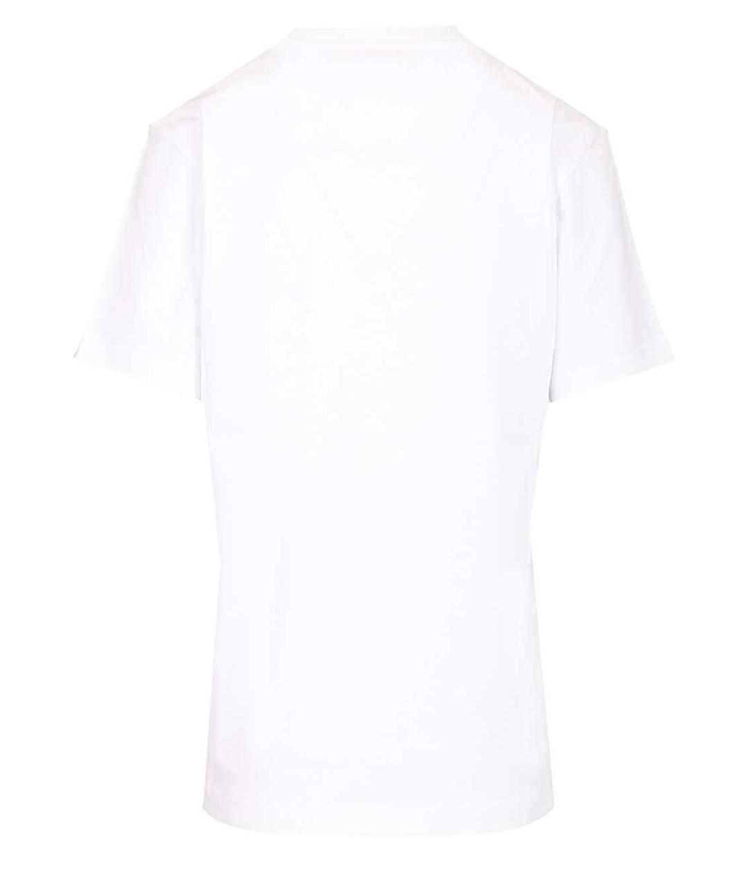 MARNI Белая хлопковая футболка, фото 2