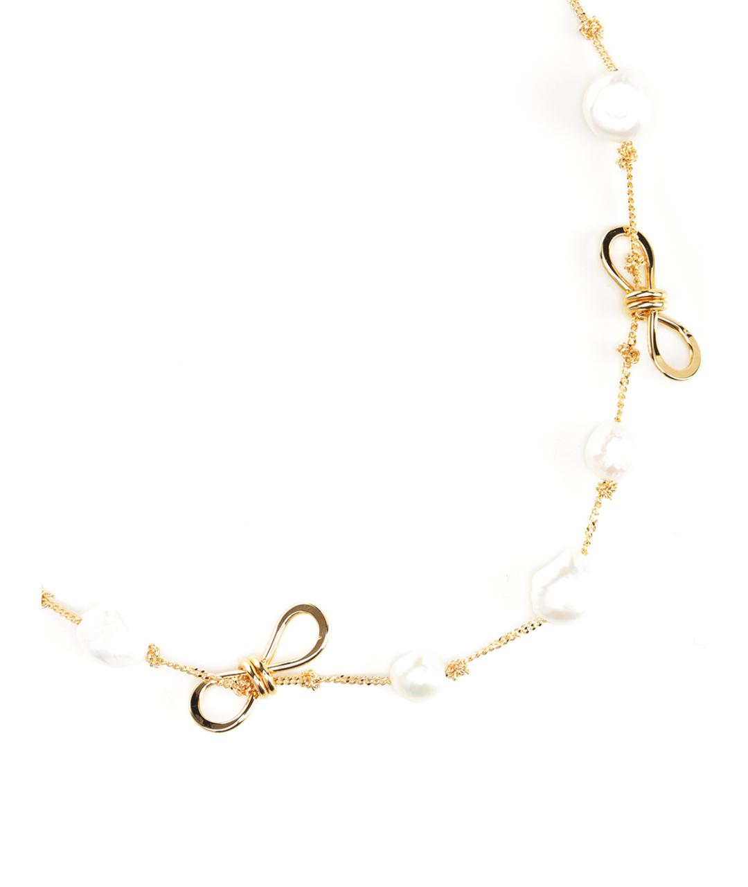 MARNI Золотое металлическое колье, фото 2