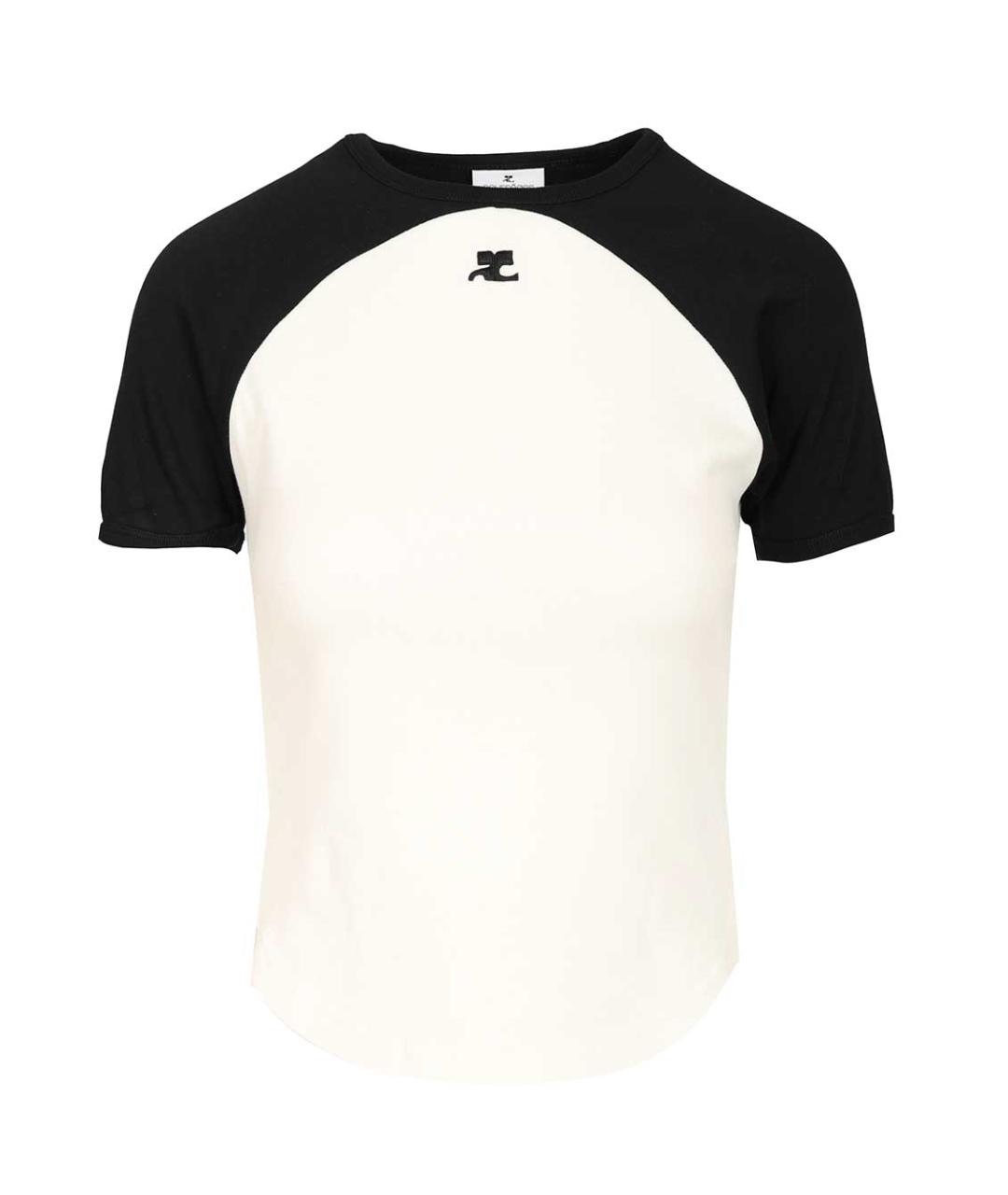 COURREGES Мульти хлопковая футболка, фото 1