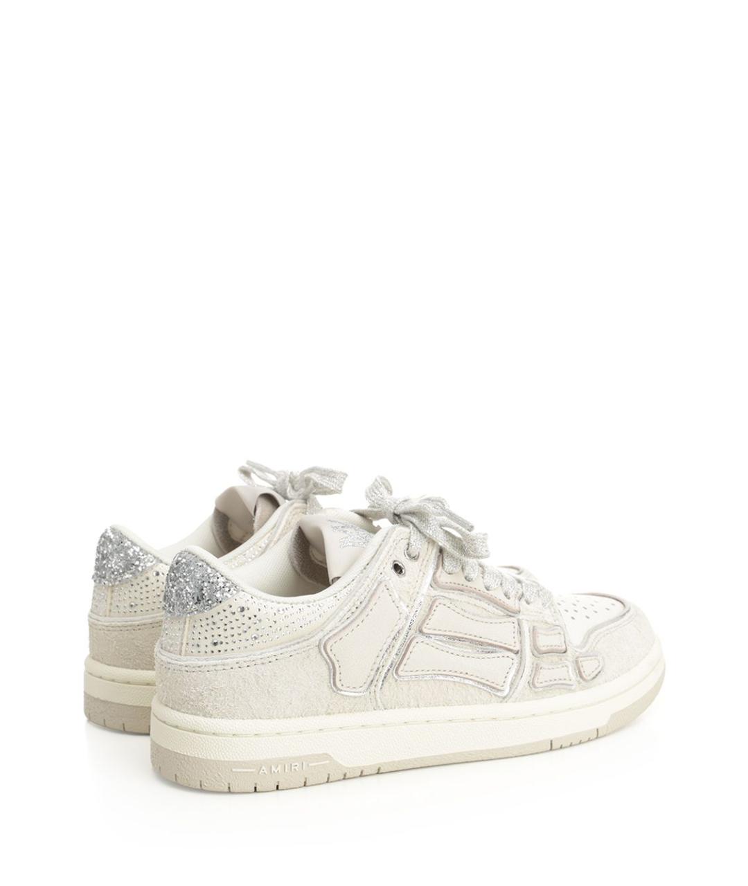 AMIRI Белые кожаные кеды, фото 3