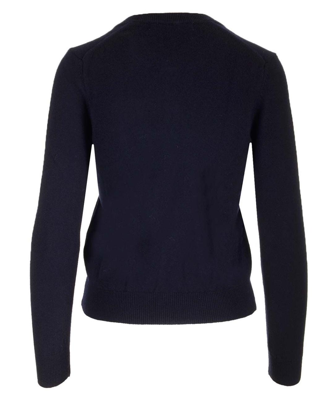 COMME DES GARÇONS PLAY Синий шерстяной джемпер / свитер, фото 2