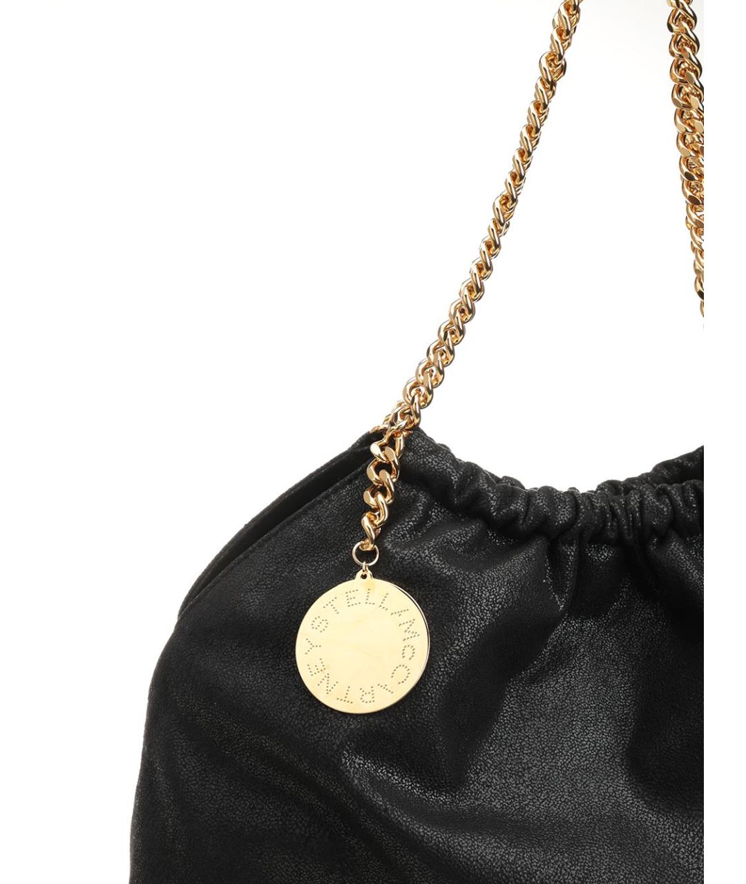 STELLA MCCARTNEY Черная сумка через плечо из искусственной кожи, фото 5