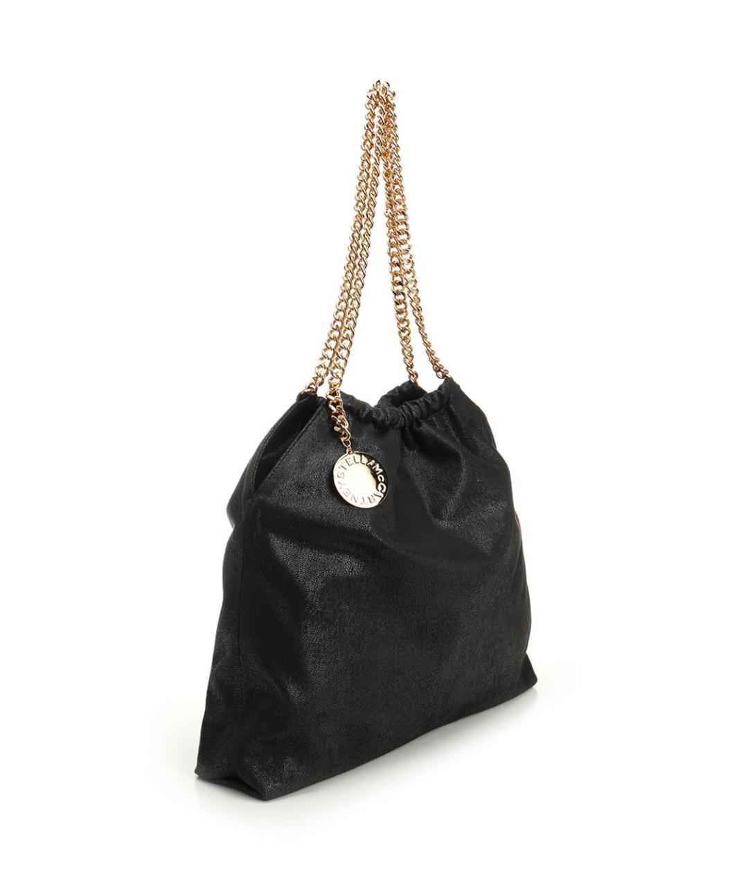 STELLA MCCARTNEY Черная сумка через плечо из искусственной кожи, фото 2