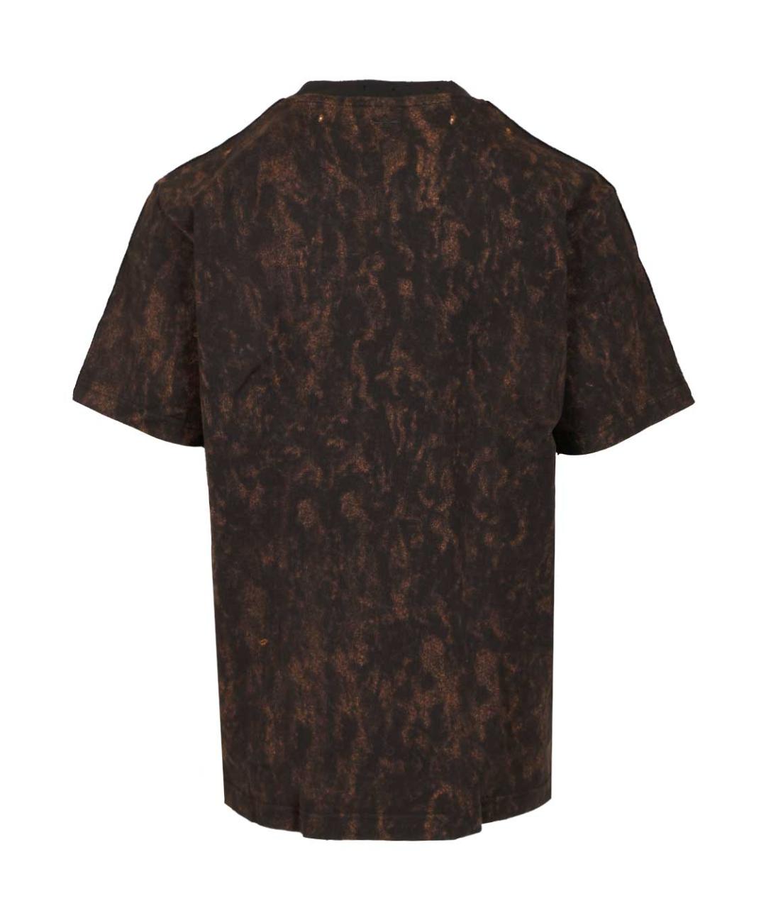 ADIDAS Черная хлопковая футболка, фото 2