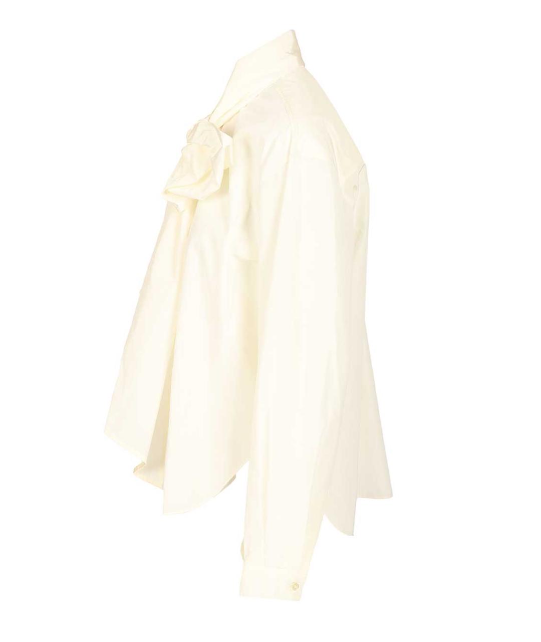 FORTE FORTE Белая полиэстеровая рубашка, фото 3