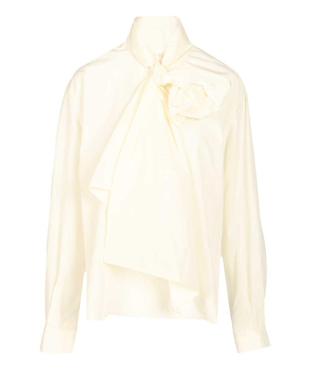 FORTE FORTE Белая полиэстеровая рубашка, фото 1