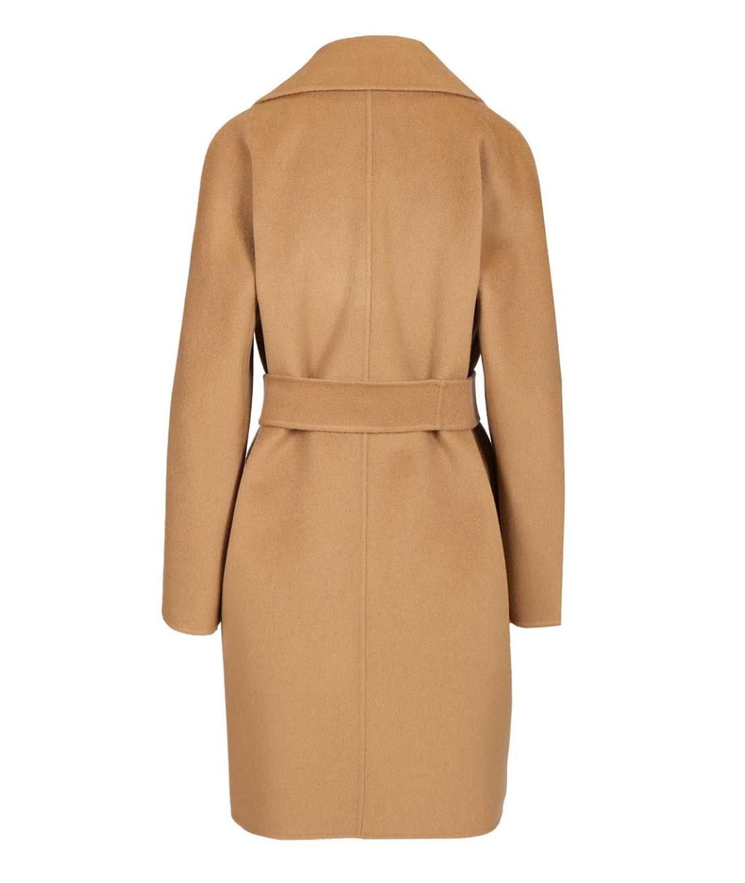 MAX MARA STUDIO Бежевое кашемировое пальто, фото 2