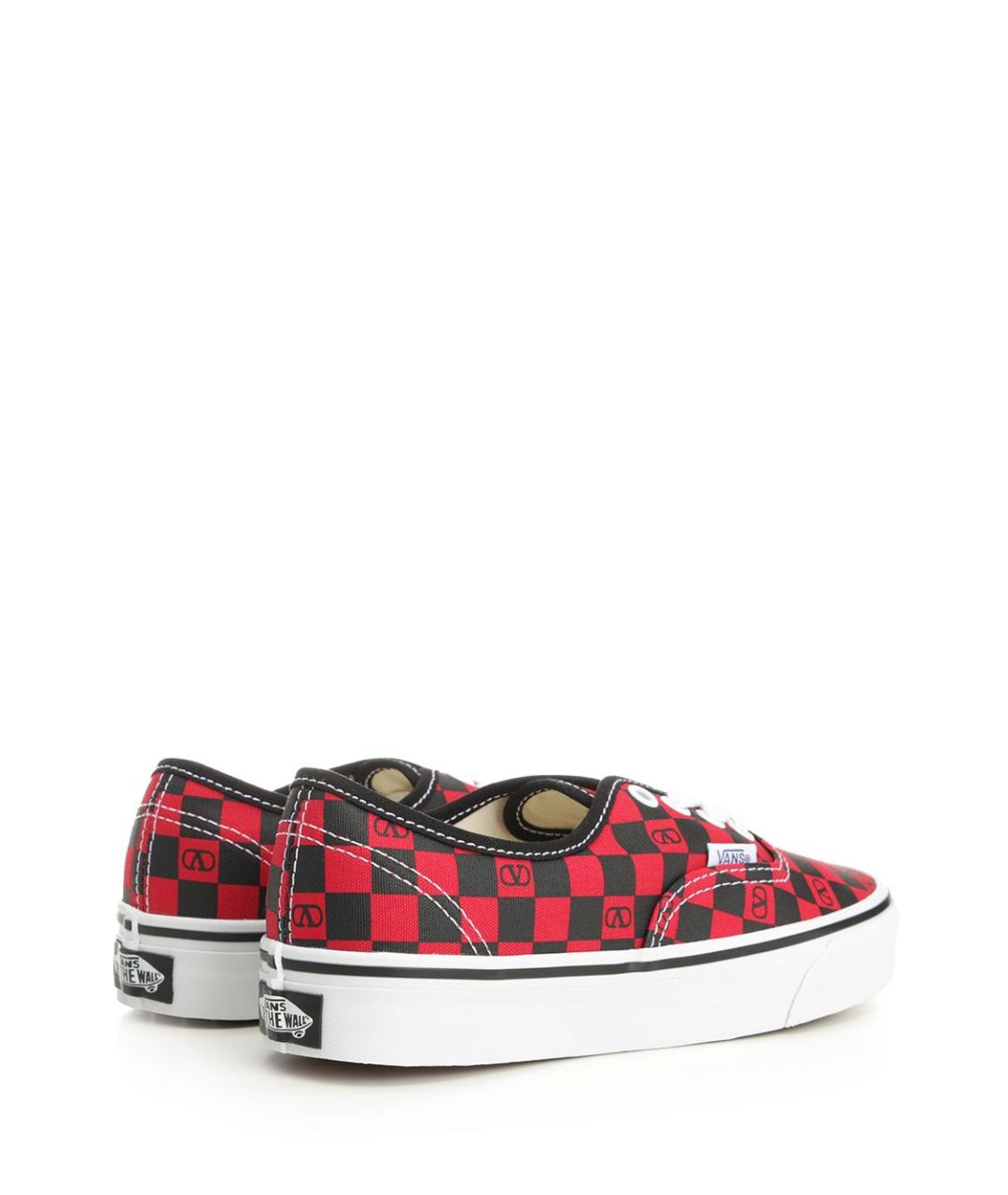 VALENTINO Красные текстильные кеды, фото 3