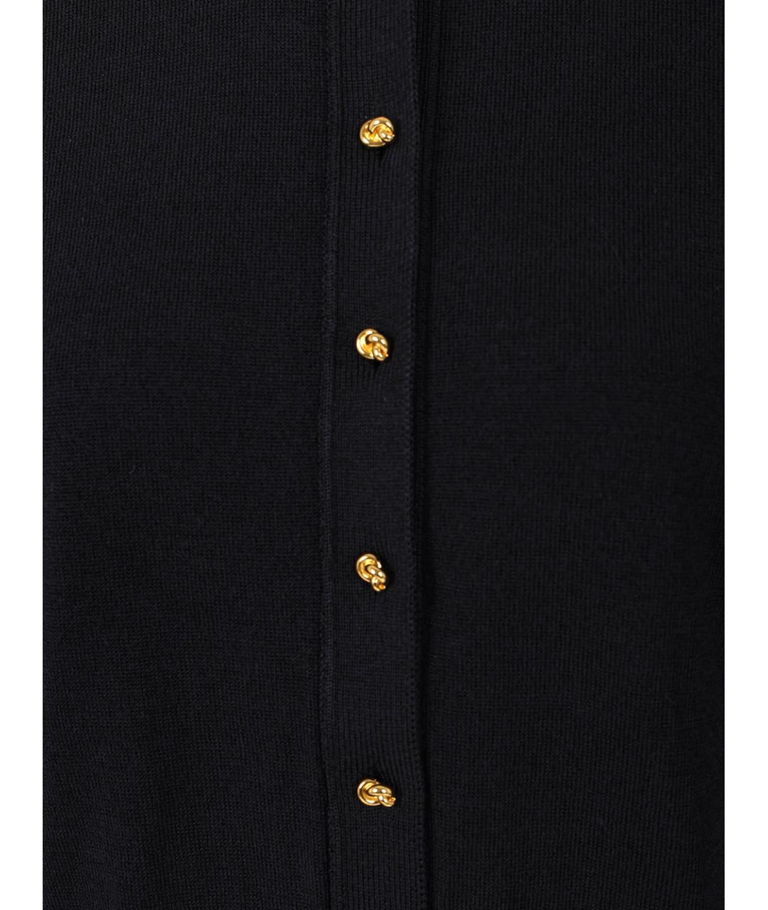 BOTTEGA VENETA Темно-синий хлопковый кардиган, фото 6