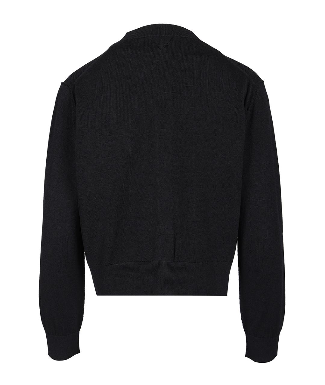 BOTTEGA VENETA Темно-синий хлопковый кардиган, фото 2