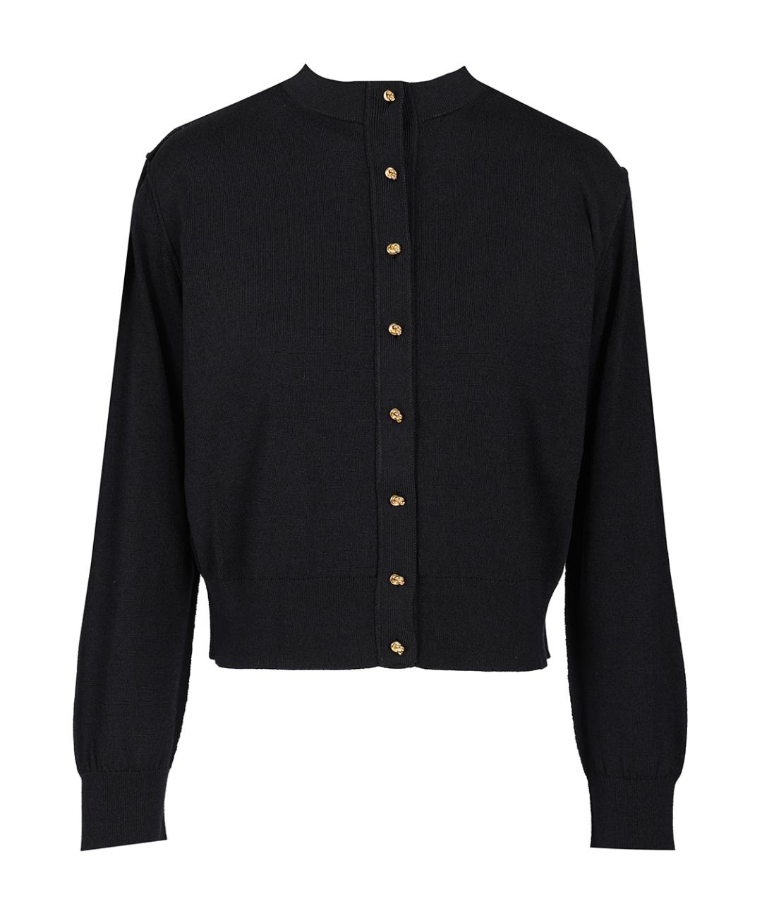 BOTTEGA VENETA Темно-синий хлопковый кардиган, фото 1