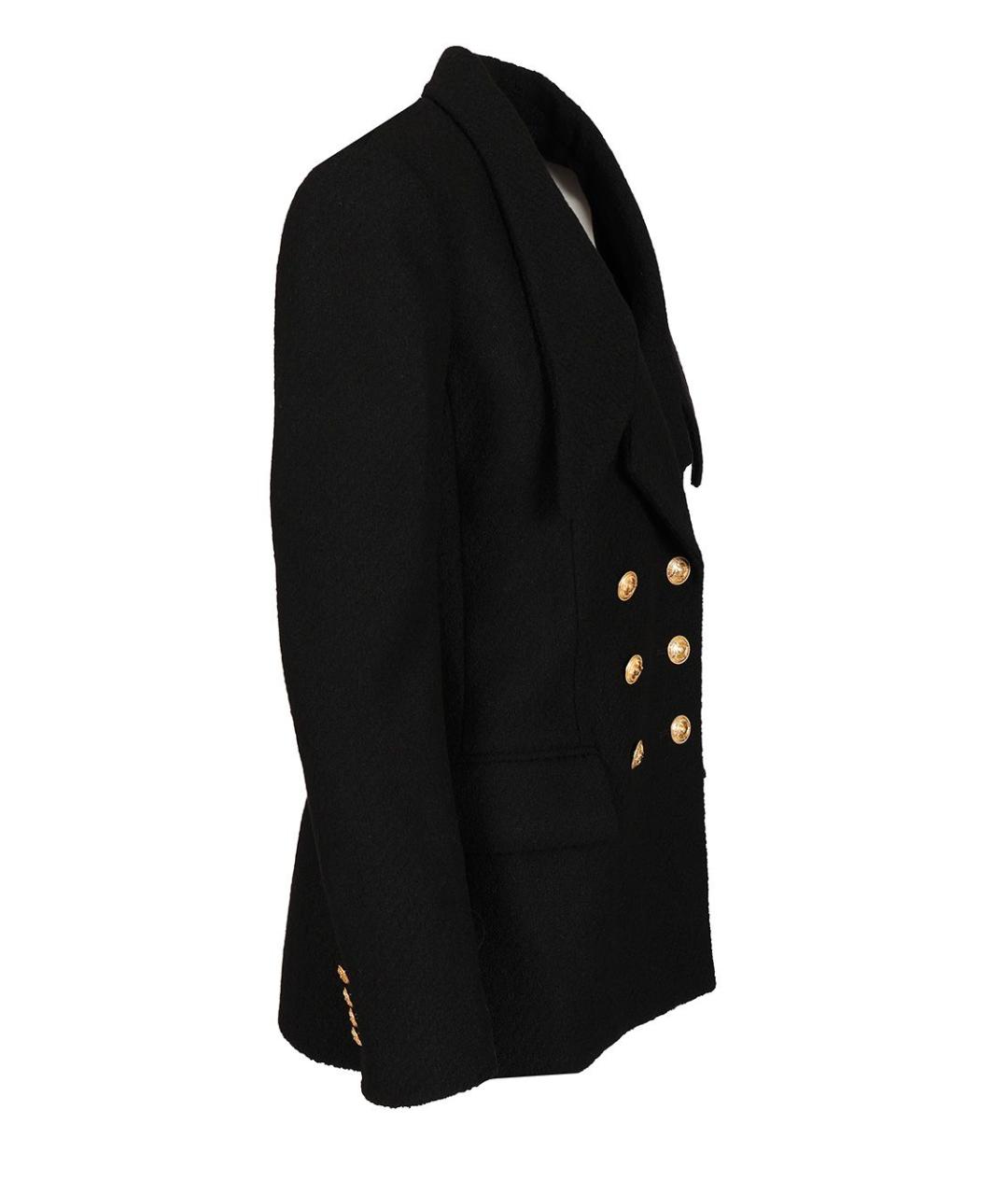 CHLOE Черный шерстяной жакет/пиджак, фото 3