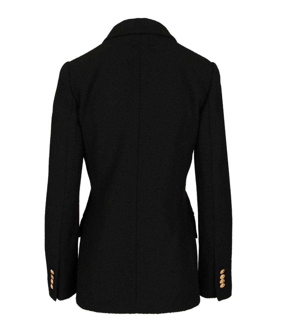 CHLOE Черный шерстяной жакет/пиджак, фото 2