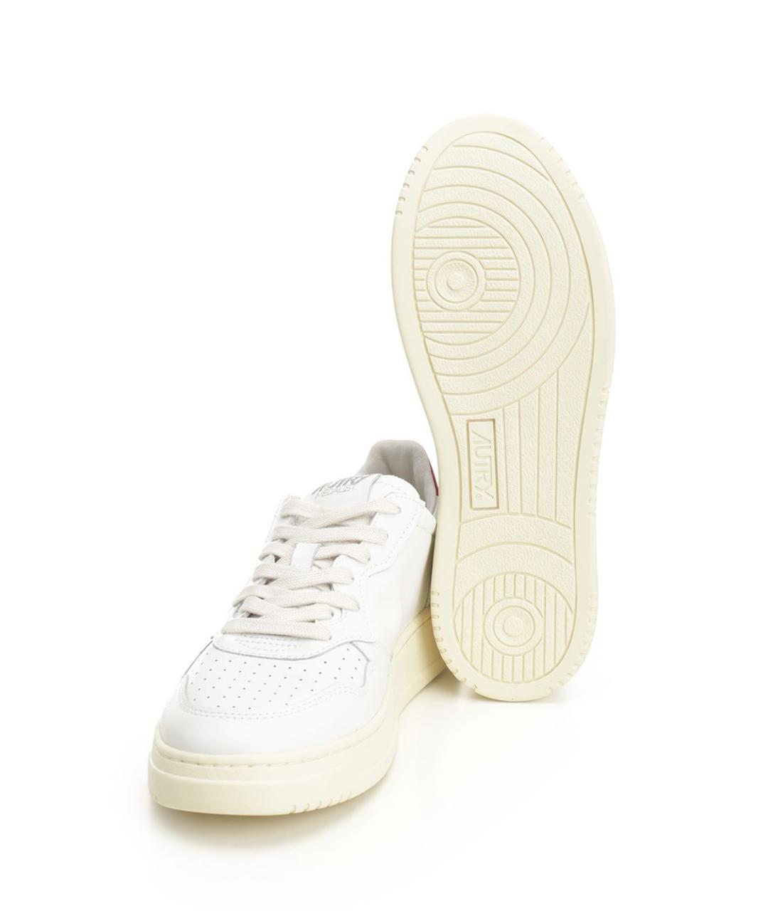AUTRY Белые кожаные кроссовки, фото 5