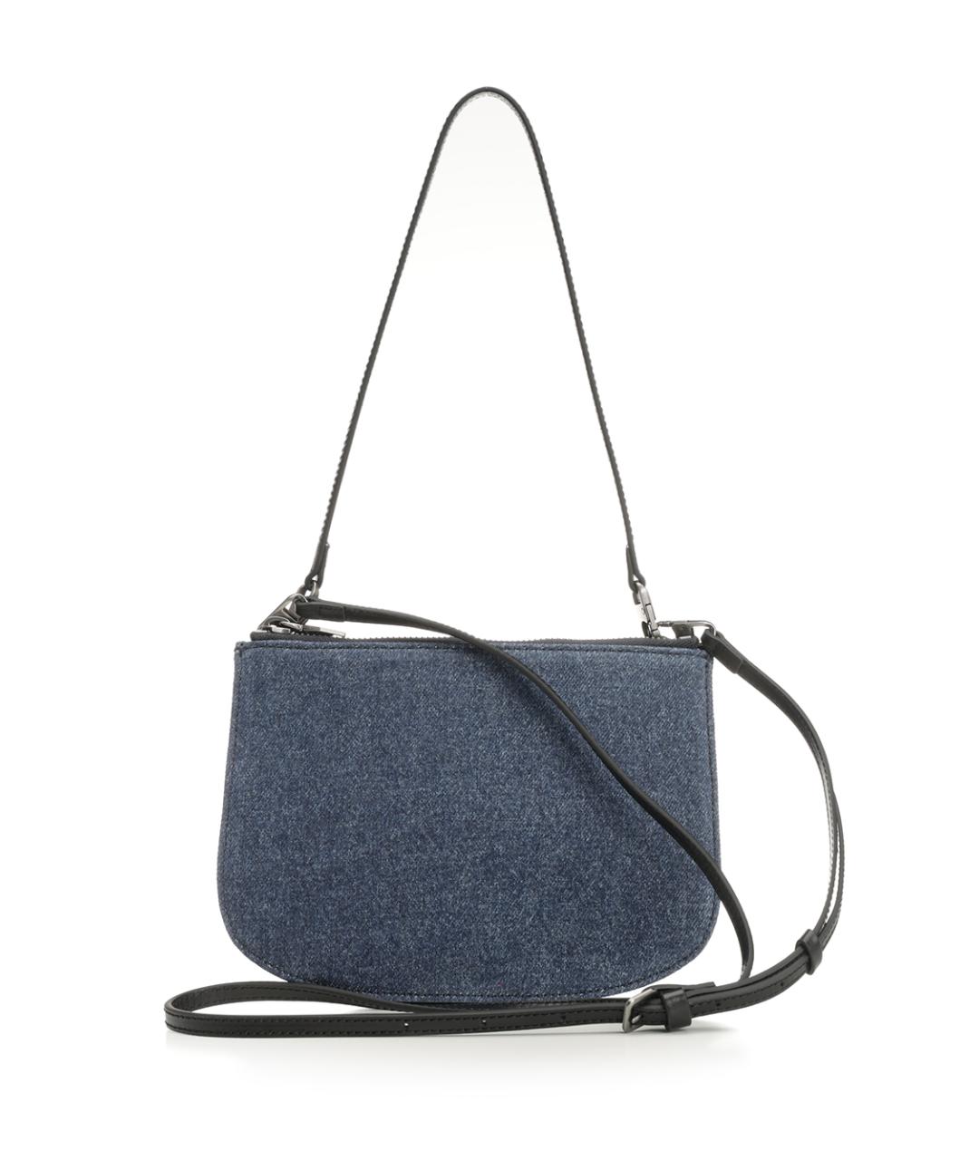 DIESEL Синяя тканевая сумка через плечо, фото 3