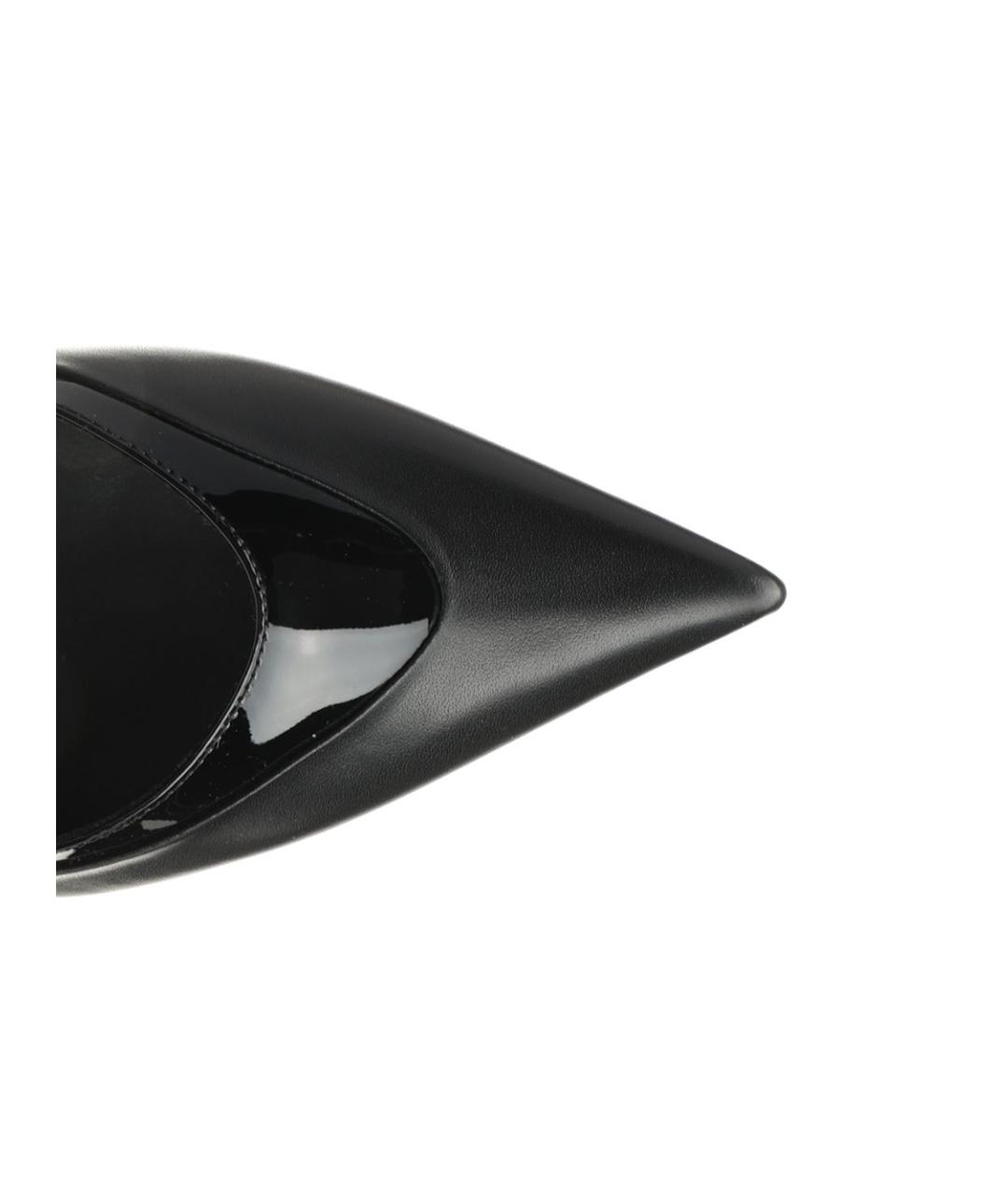 GIVENCHY Черные кожаные туфли, фото 4