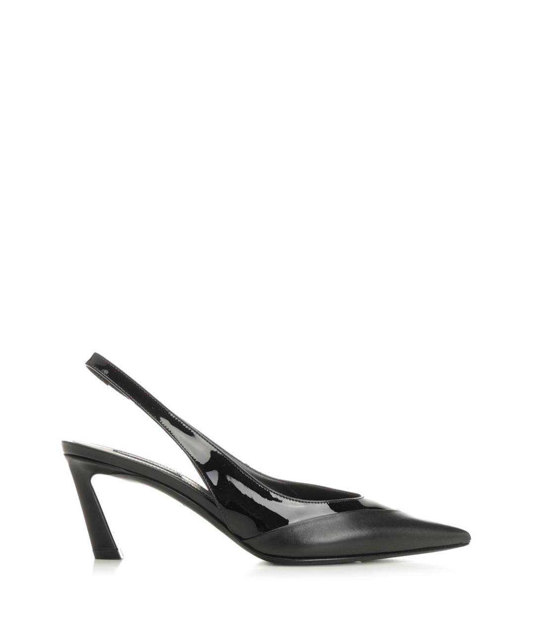 GIVENCHY Черные кожаные туфли, фото 1