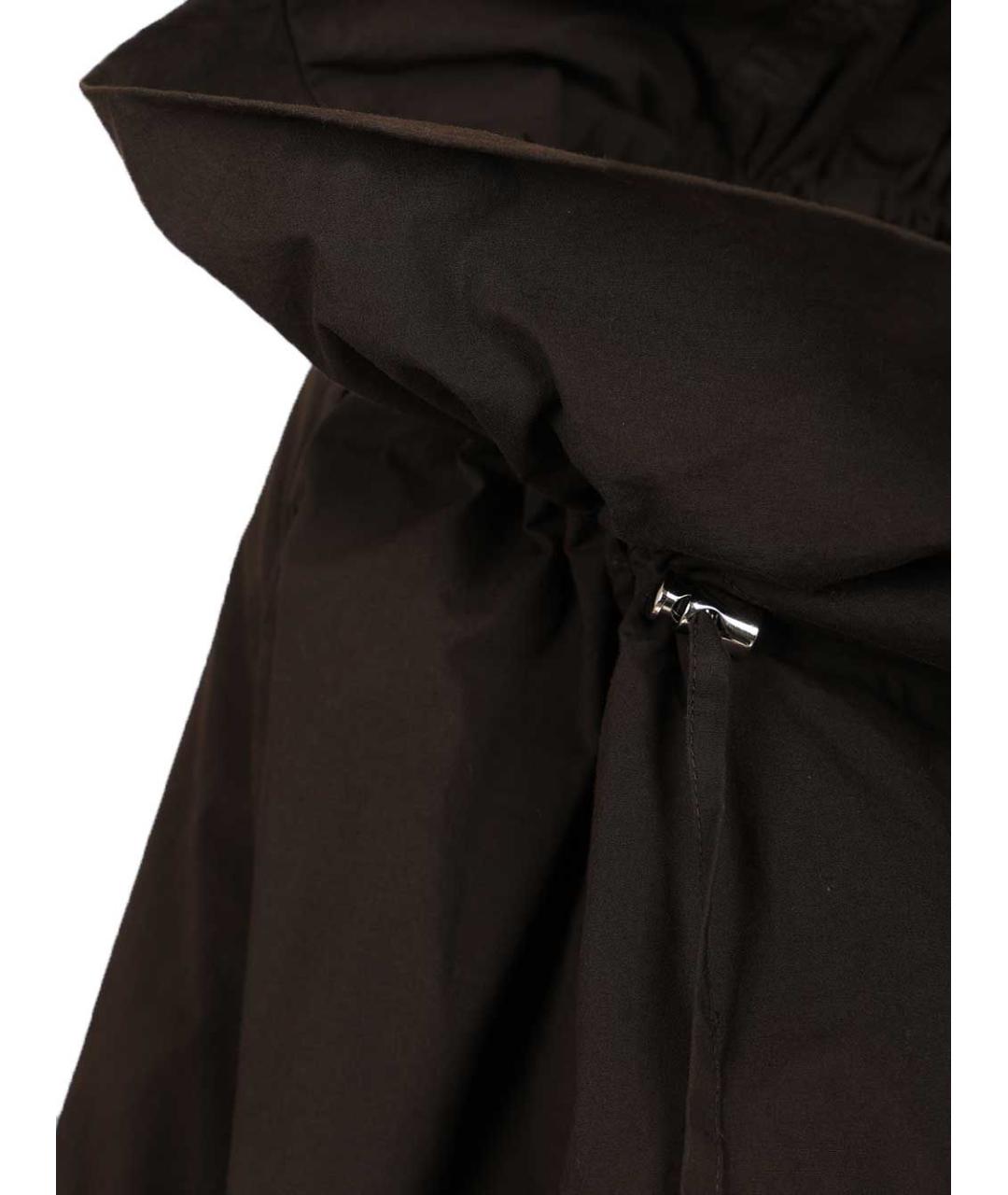 DRIES VAN NOTEN Коричневая хлопковая куртка, фото 5