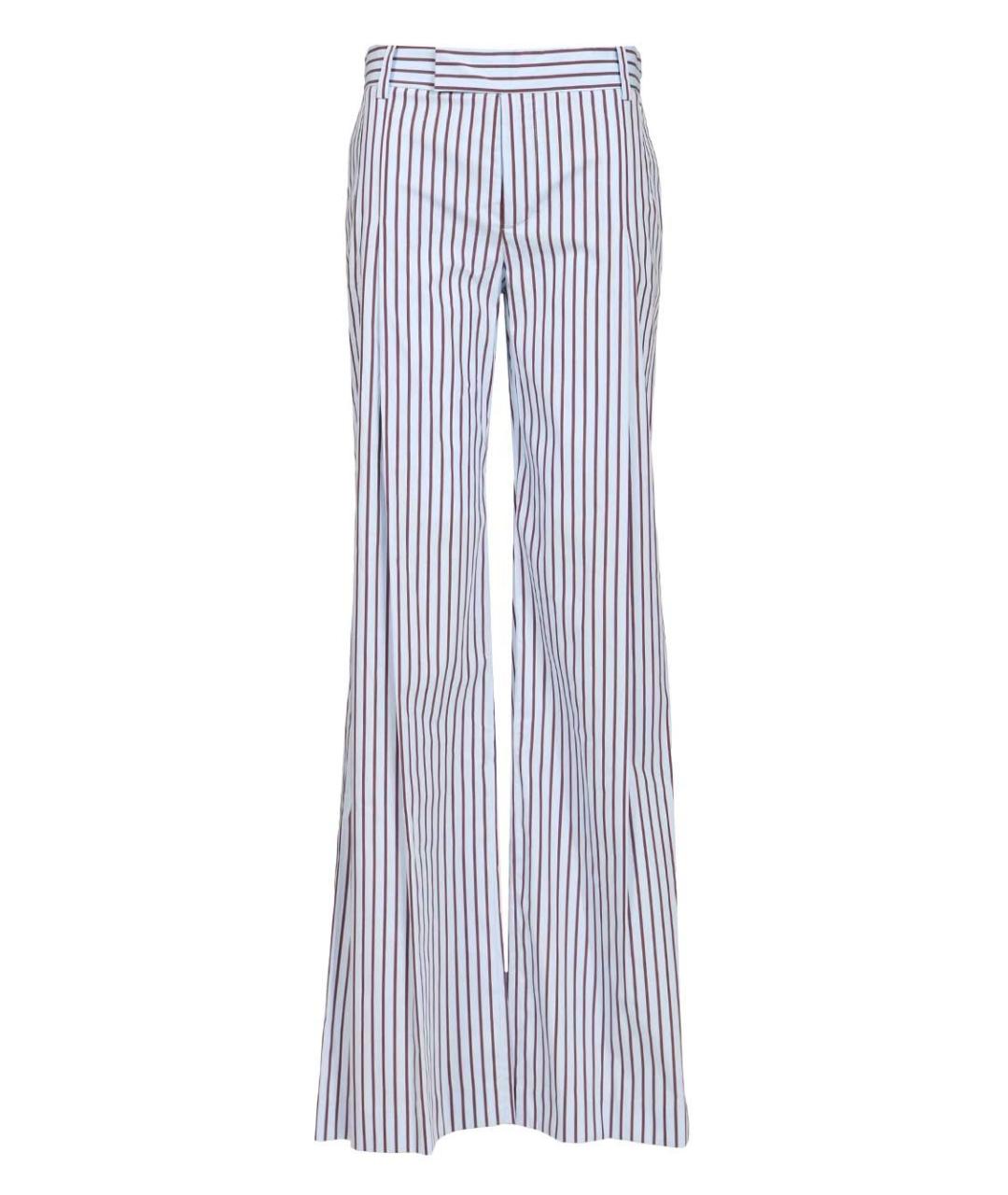 FEDERICA TOSI Мульти хлопковые прямые брюки, фото 1