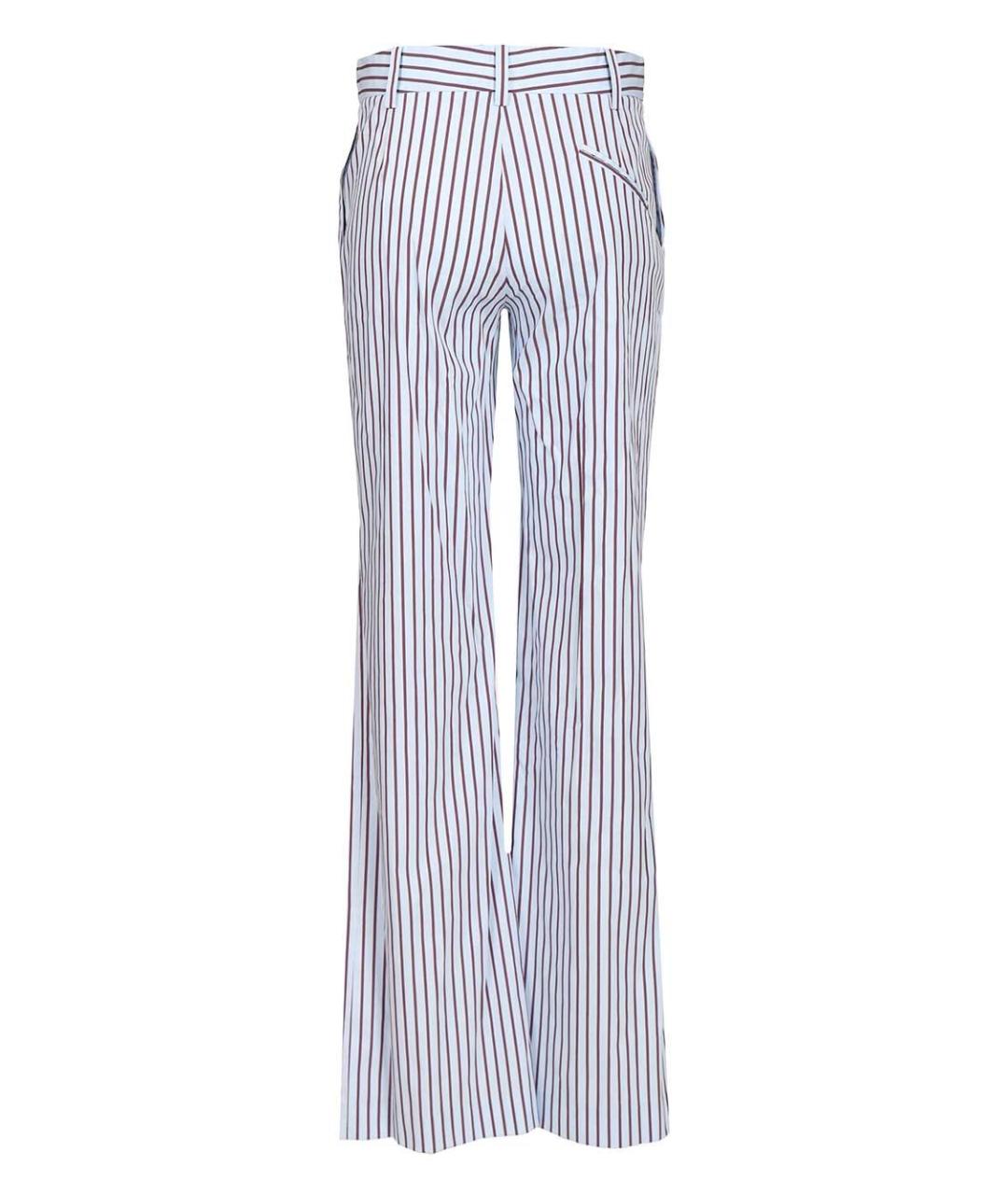 FEDERICA TOSI Мульти хлопковые прямые брюки, фото 2