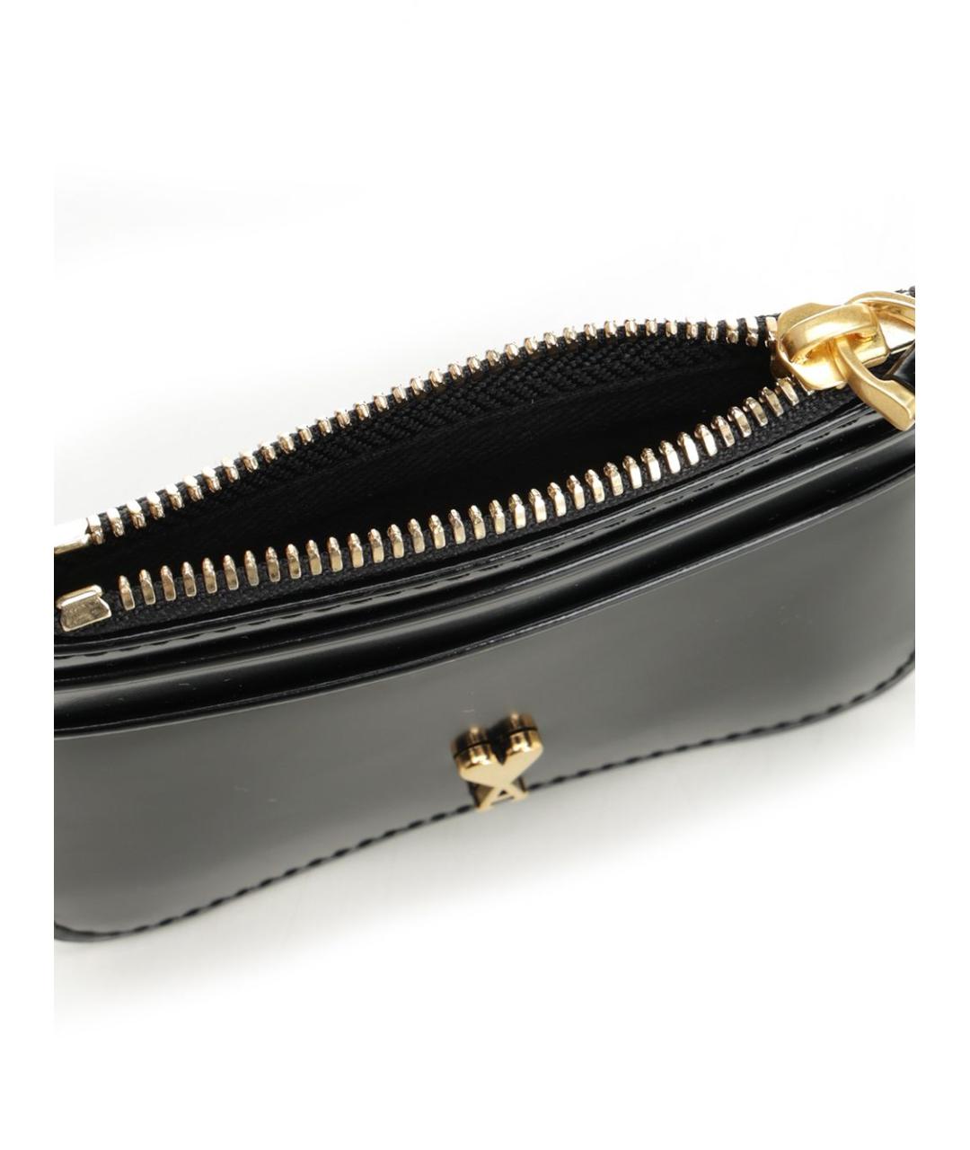 Ami Paris Черный кожаный кошелек, фото 4