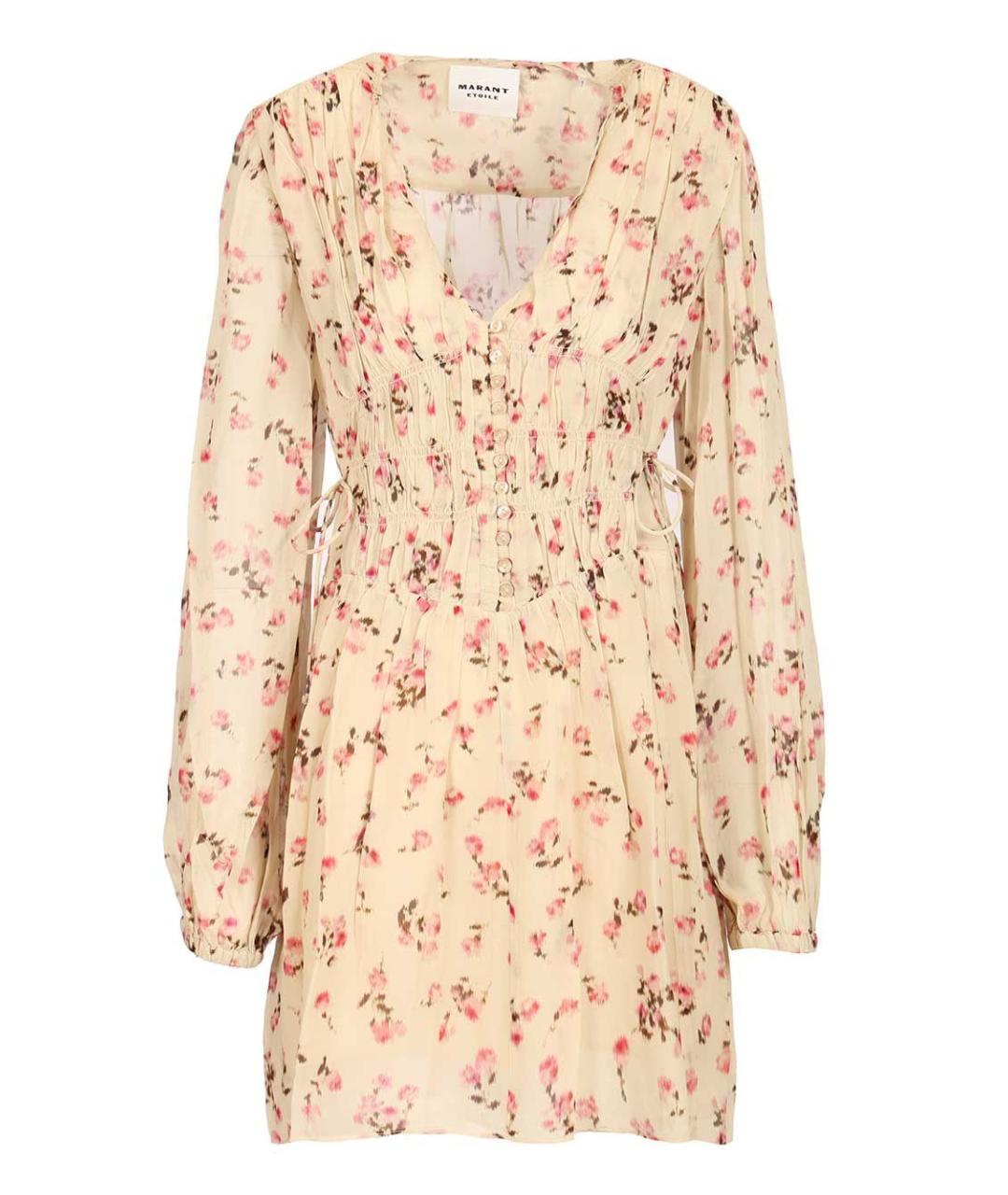 ISABEL MARANT ETOILE Мульти вискозное повседневное платье, фото 1