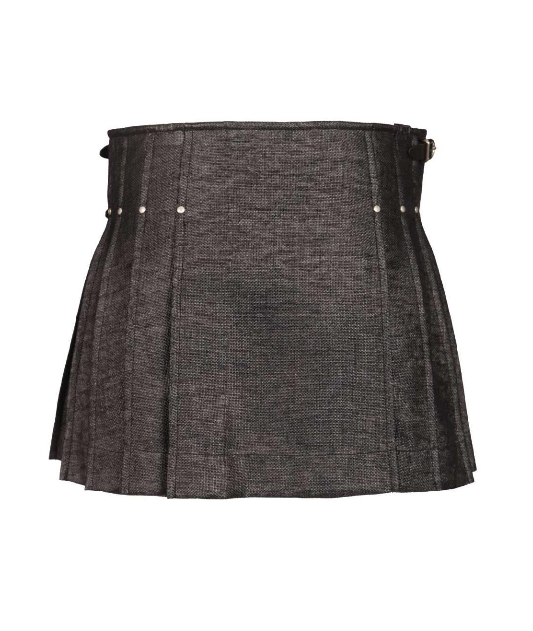 DURAZZI Черная юбка миди, фото 2