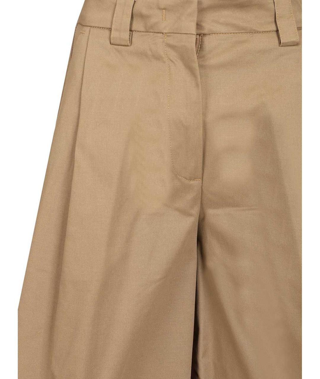 THELATEST Бежевые хлопковые шорты, фото 4