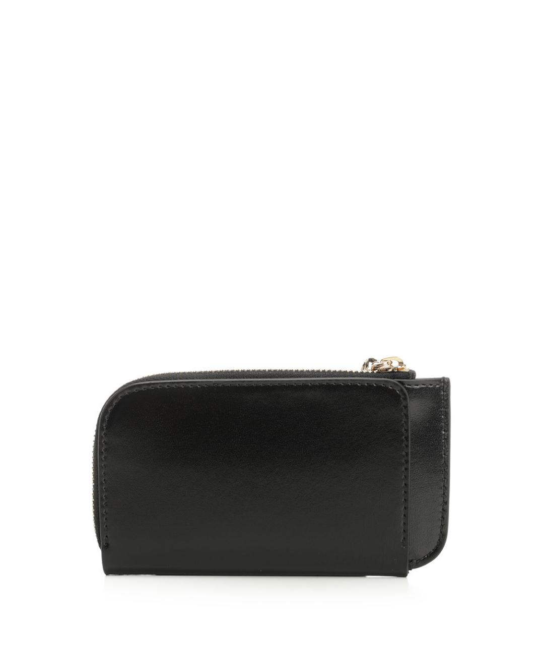 GIVENCHY Черный кожаный кошелек, фото 3