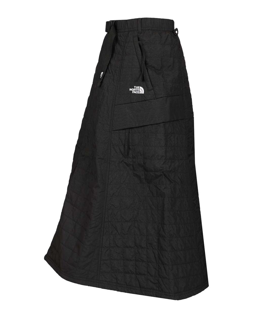 THE NORTH FACE Черная полиамидовая юбка миди, фото 3