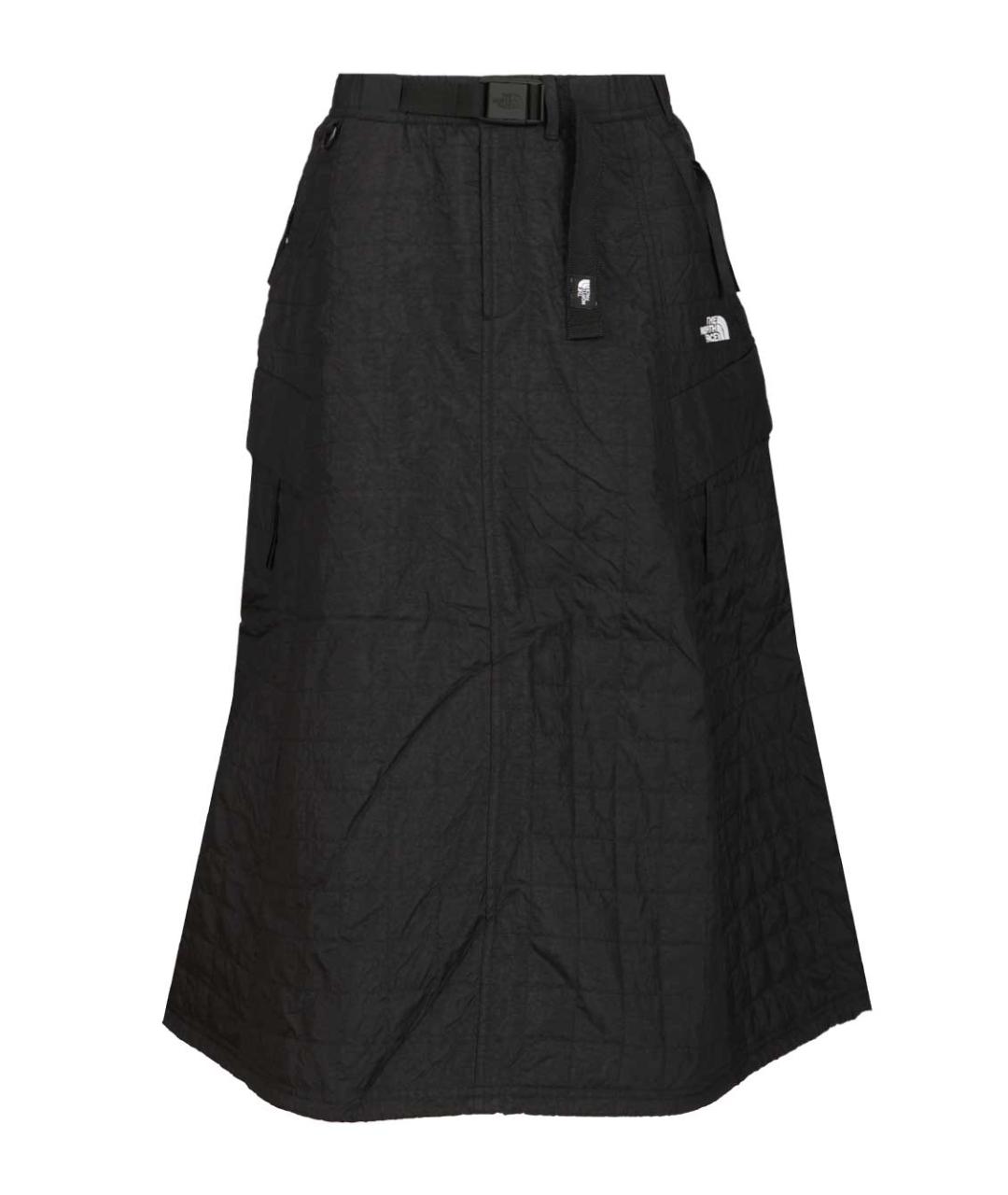 THE NORTH FACE Черная полиамидовая юбка миди, фото 1