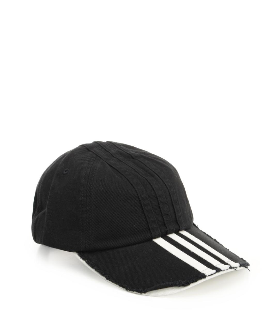 ADIDAS Черная хлопковая кепка/бейсболка, фото 2