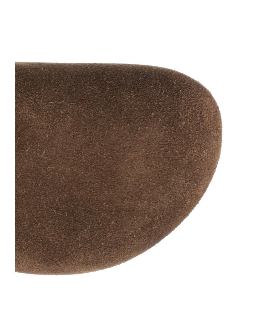 BIRKENSTOCK Коричневые замшевые сандалии, фото 4