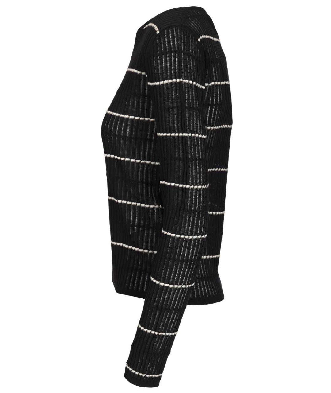 MAX MARA STUDIO Темно-синий шерстяной джемпер / свитер, фото 3