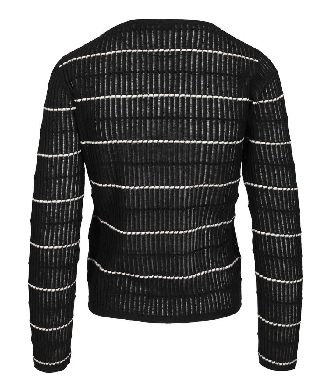 MAX MARA STUDIO Темно-синий шерстяной джемпер / свитер, фото 2