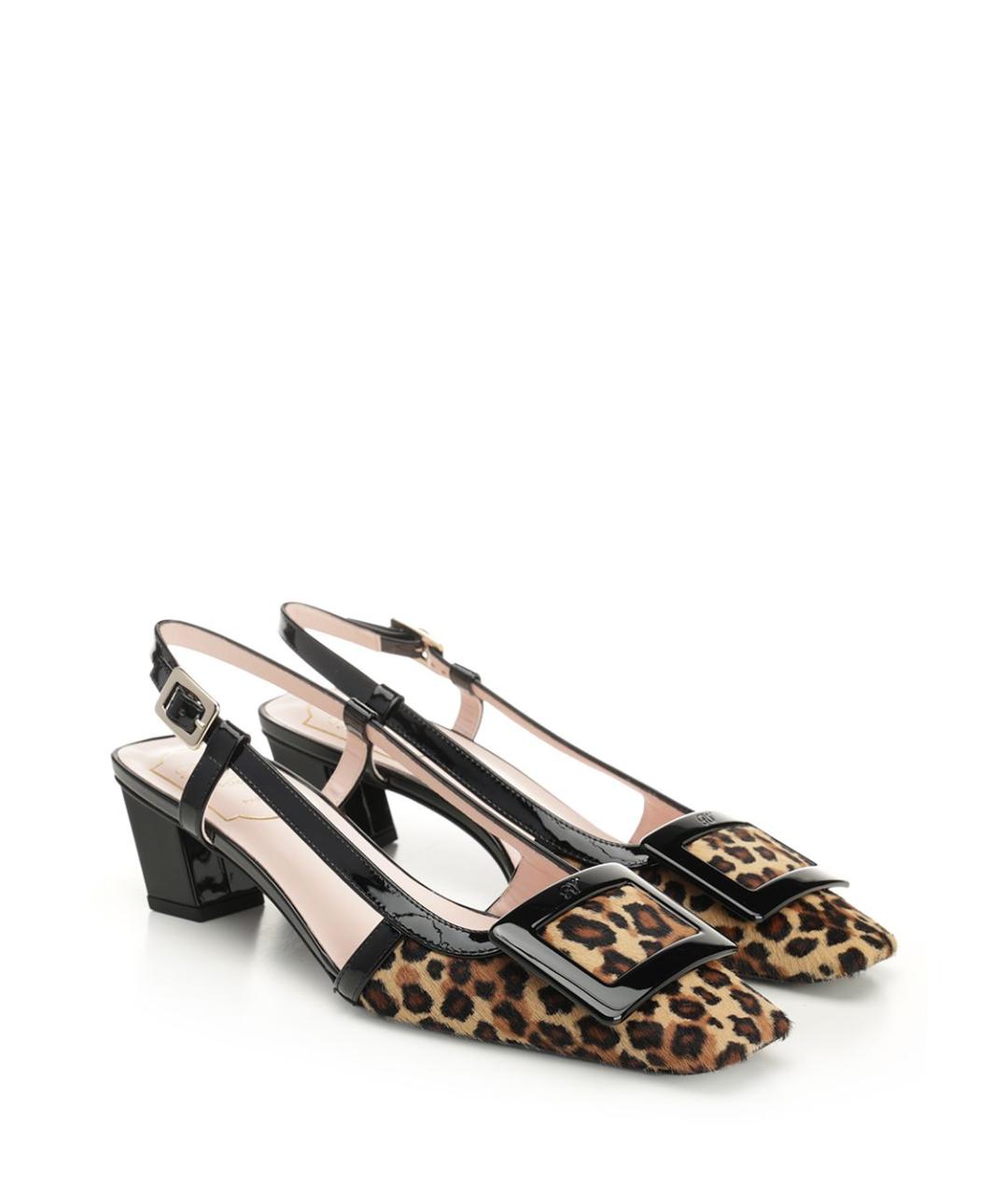 ROGER VIVIER Мульти кожаные туфли, фото 2