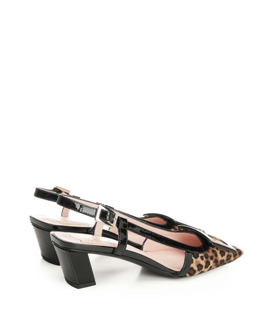 ROGER VIVIER Мульти кожаные туфли, фото 3