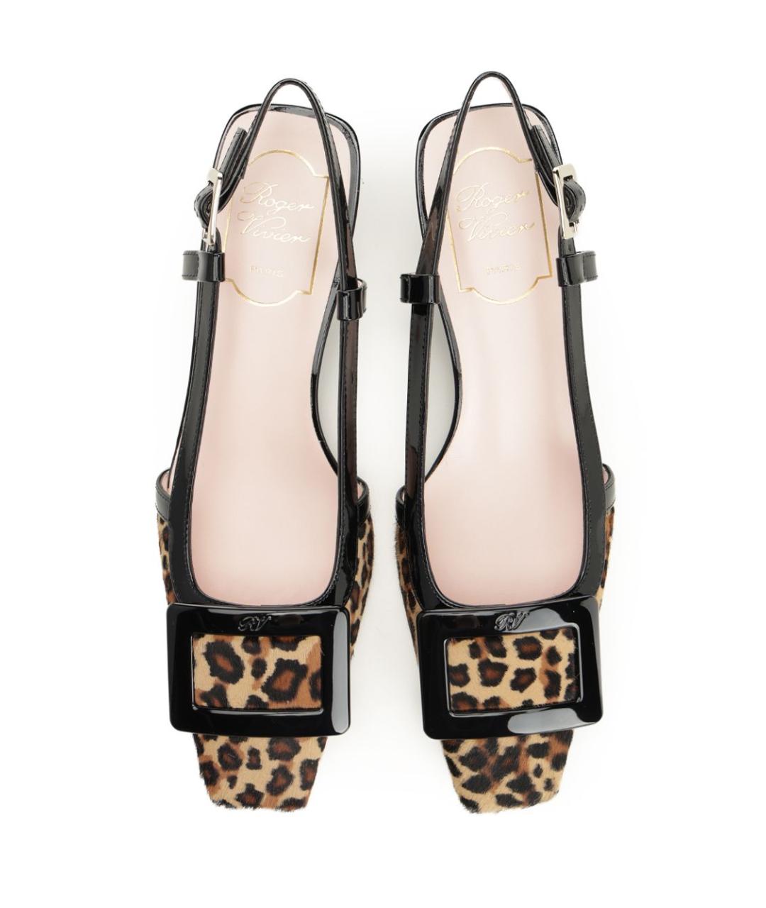 ROGER VIVIER Мульти кожаные туфли, фото 5