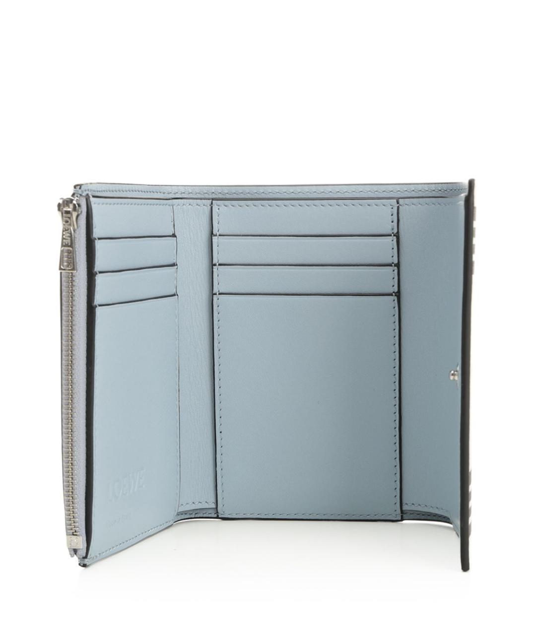 LOEWE Белый кожаный кошелек, фото 4