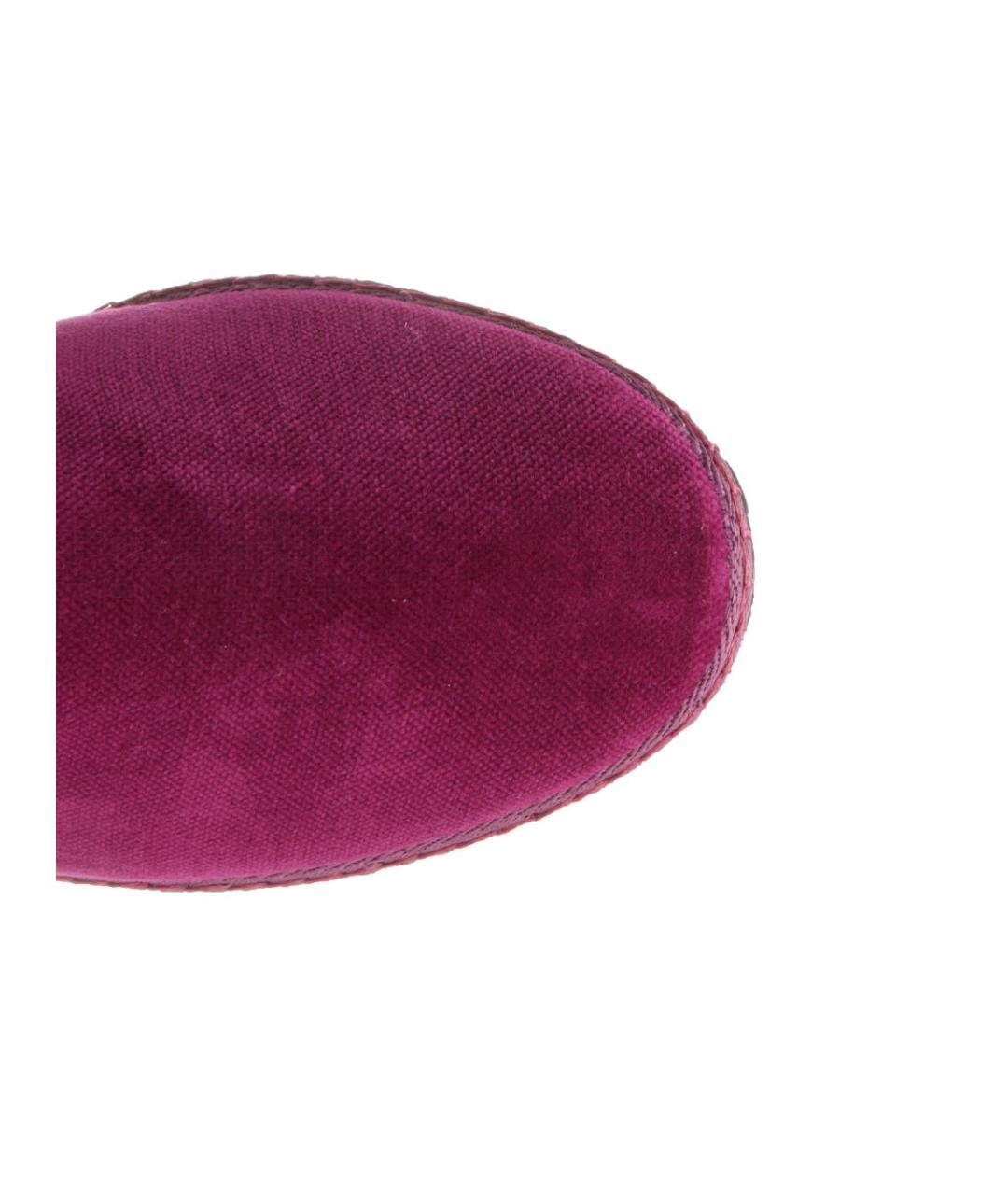 VIBI Розовые текстильные балетки, фото 4