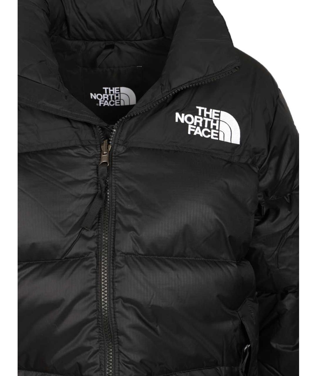 THE NORTH FACE Черный полиамидовый пуховик, фото 4