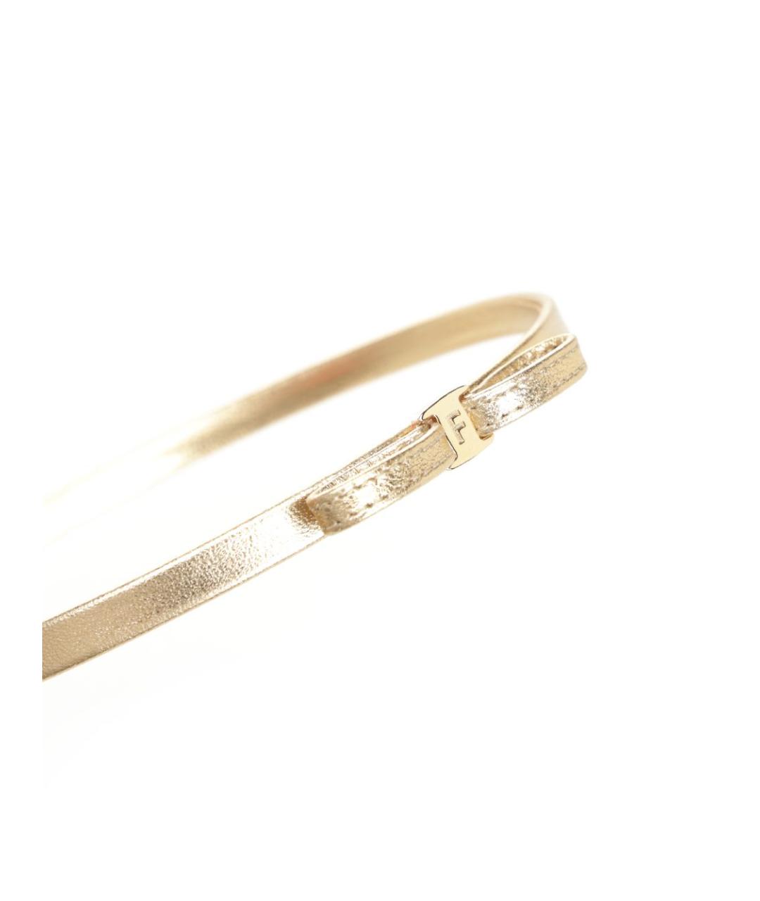 FERRAGAMO Золотой ободок, фото 2