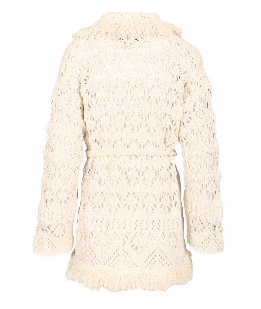 ALANUI Белый хлопковый кардиган, фото 2