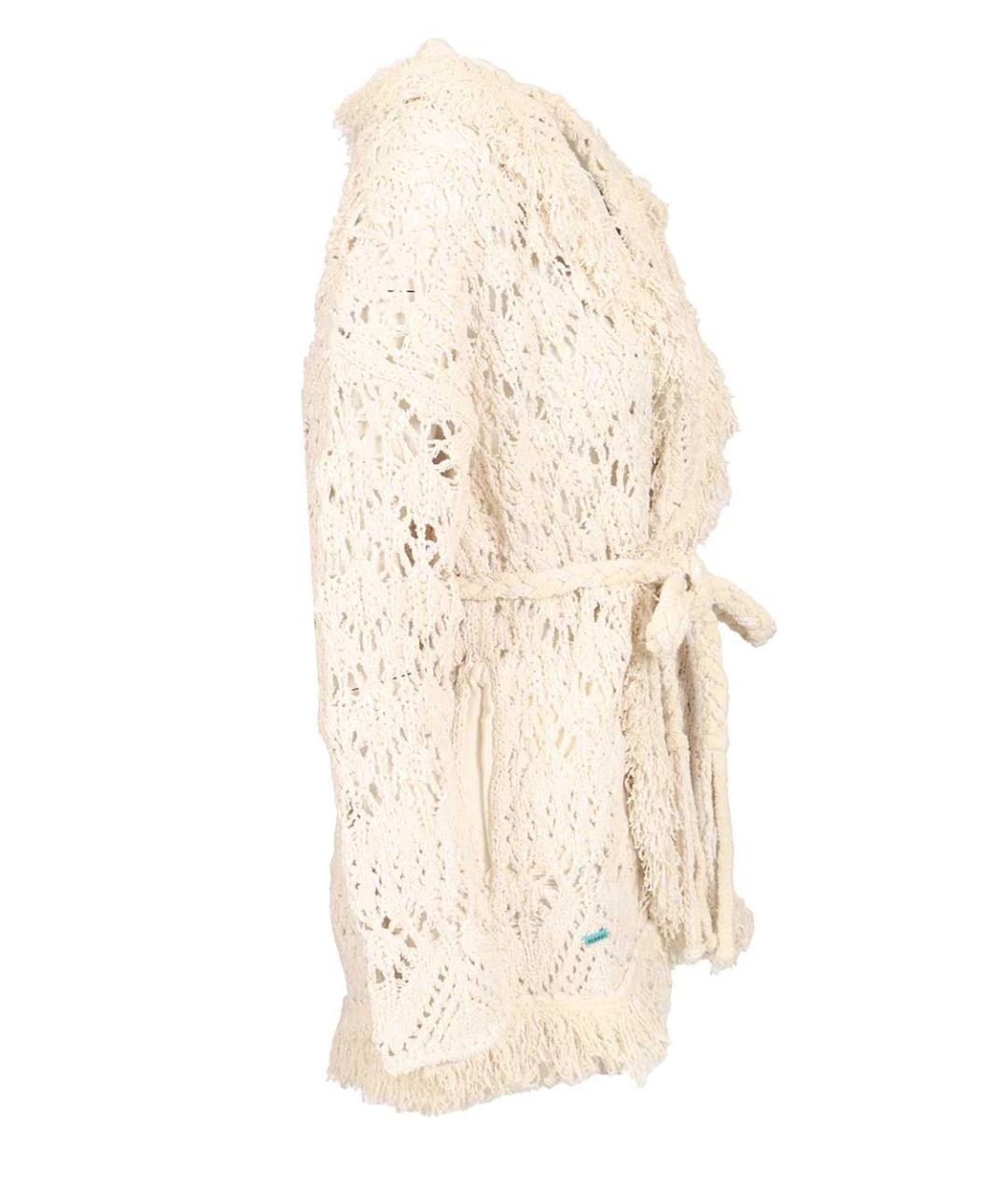 ALANUI Белый хлопковый кардиган, фото 3