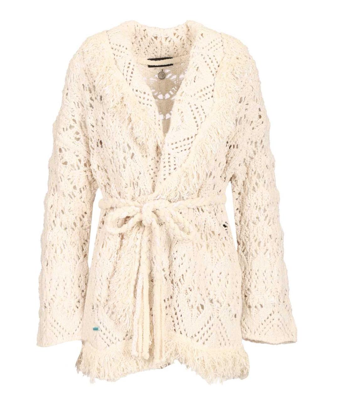 ALANUI Белый хлопковый кардиган, фото 1