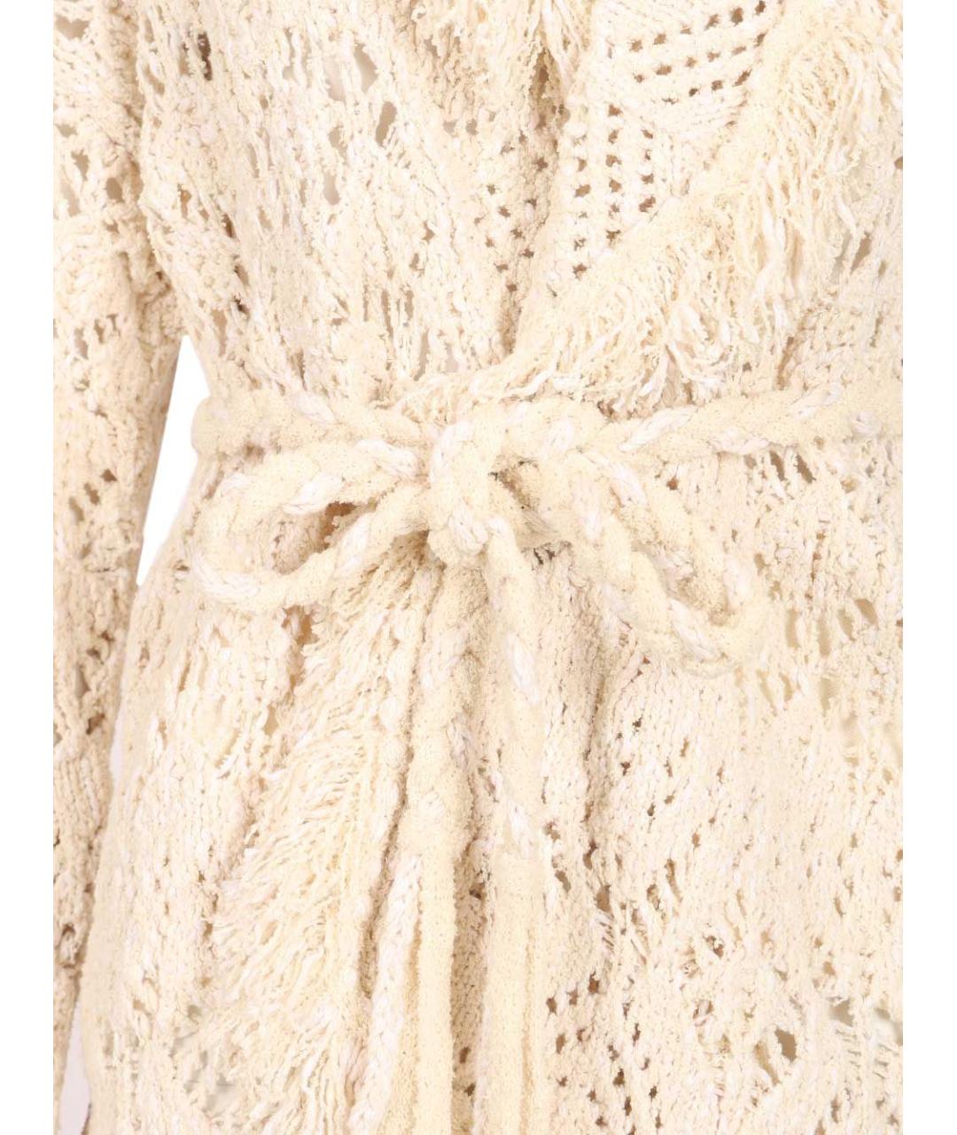 ALANUI Белый хлопковый кардиган, фото 4